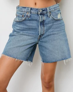 501® Mid Thigh Denim Shorts