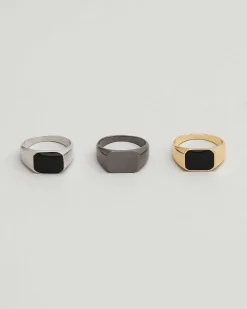 3 Pack Blackstone Ring