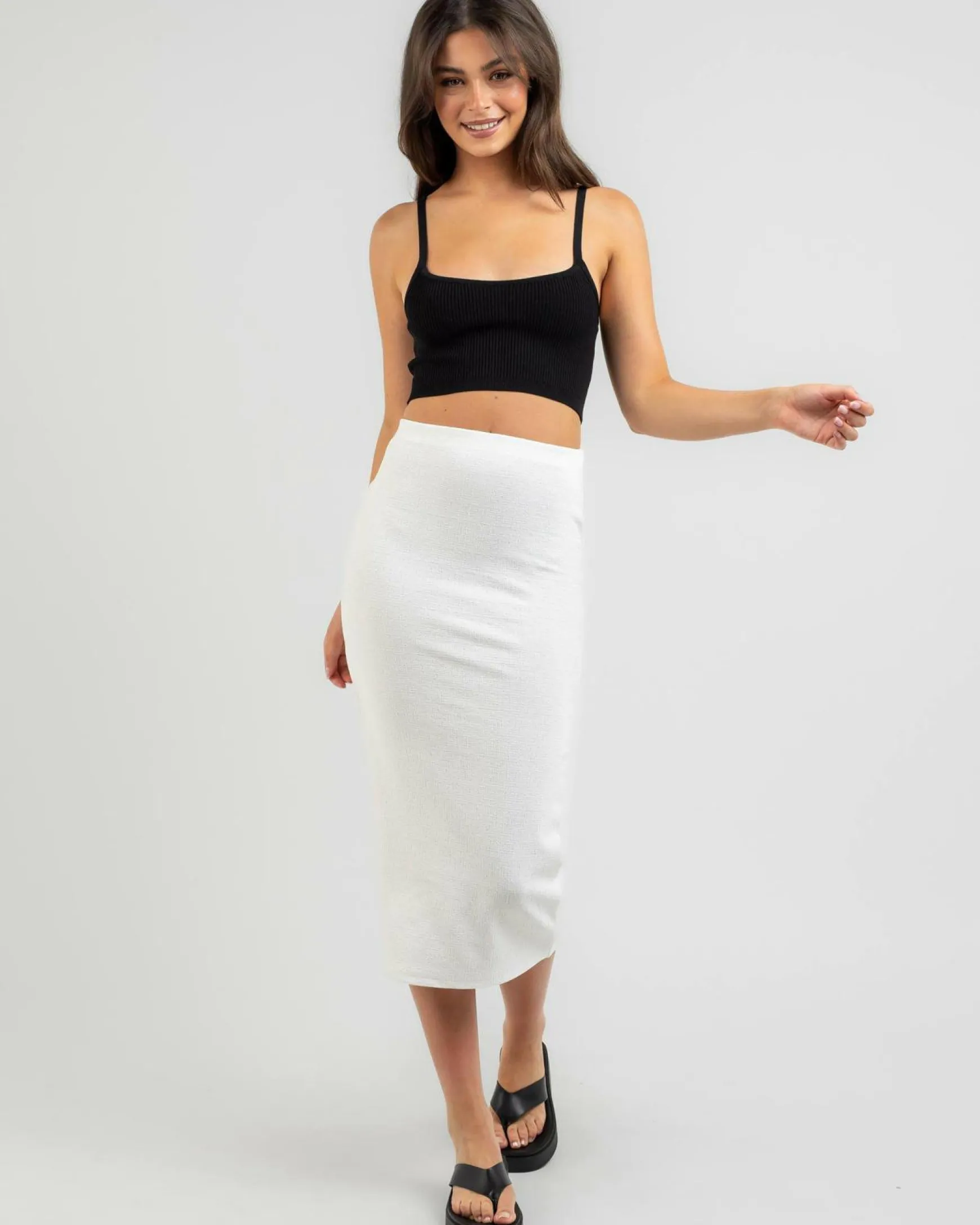 Afia Midi Skirt