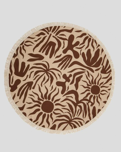 Akia Round Towel