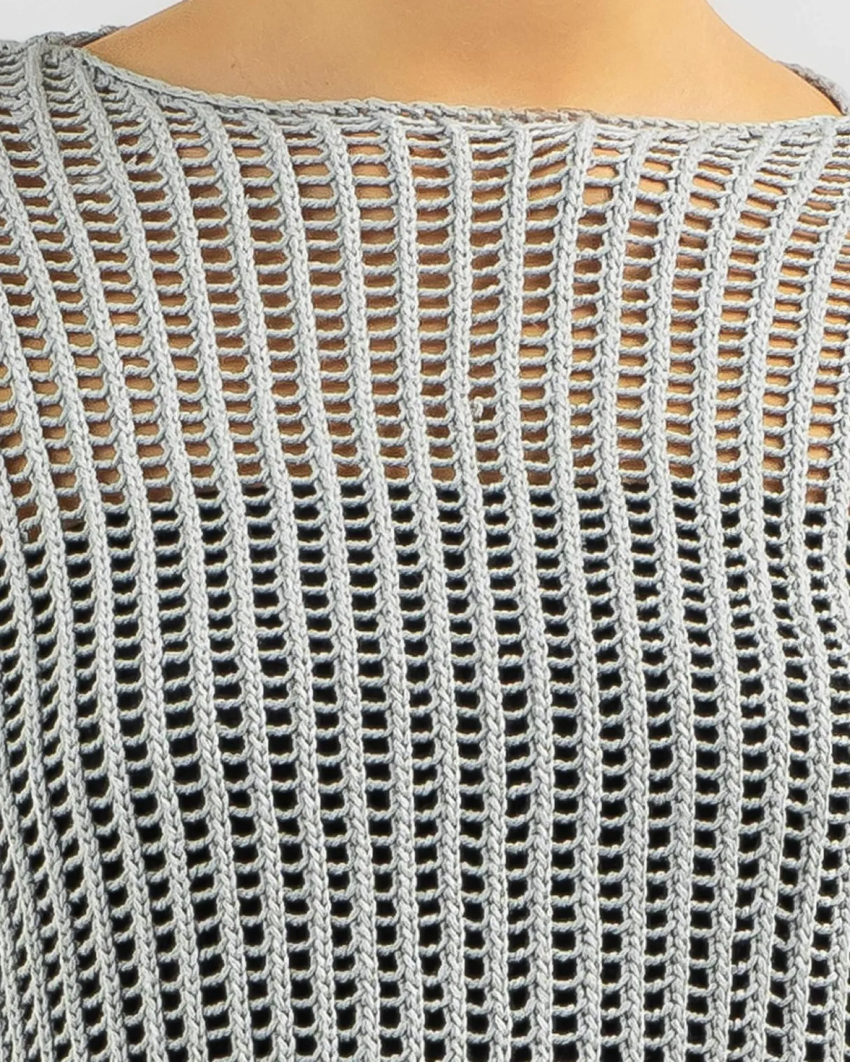 Alexa Crochet Long Sleeve Top