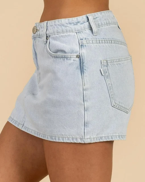 Allegra Denim Skort