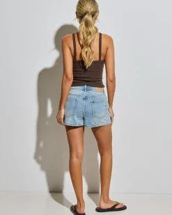 Allegra Denim Skort