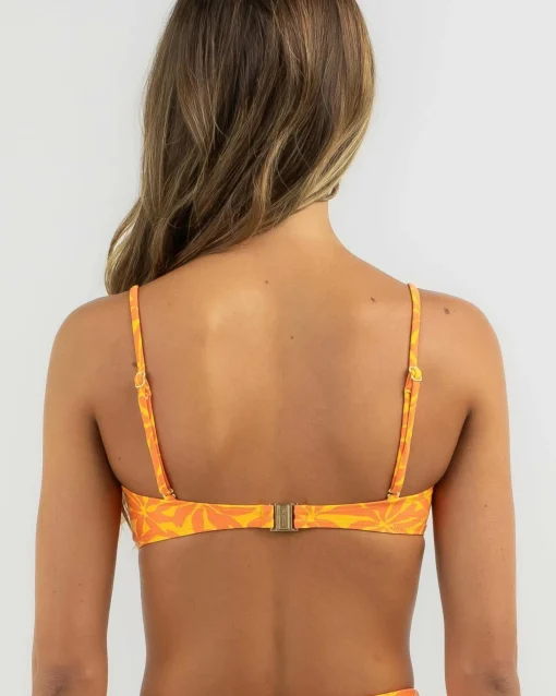 Allegra Knot Bandeau Bikini Top