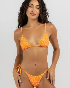 Allegra Tie Side High Cut Bikini Bottom