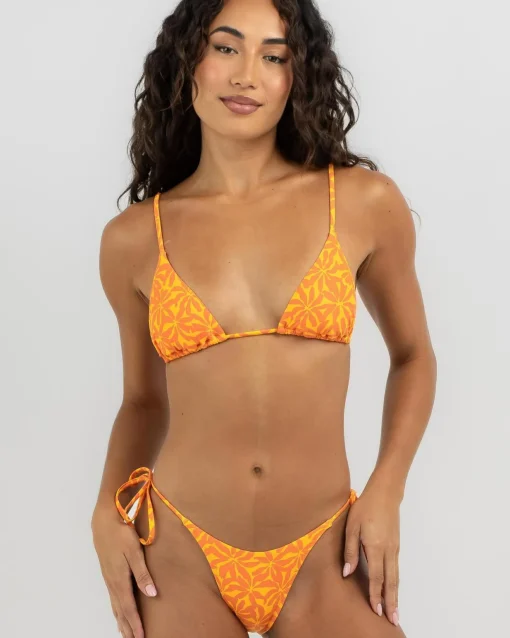 Allegra Tie Side High Cut Bikini Bottom
