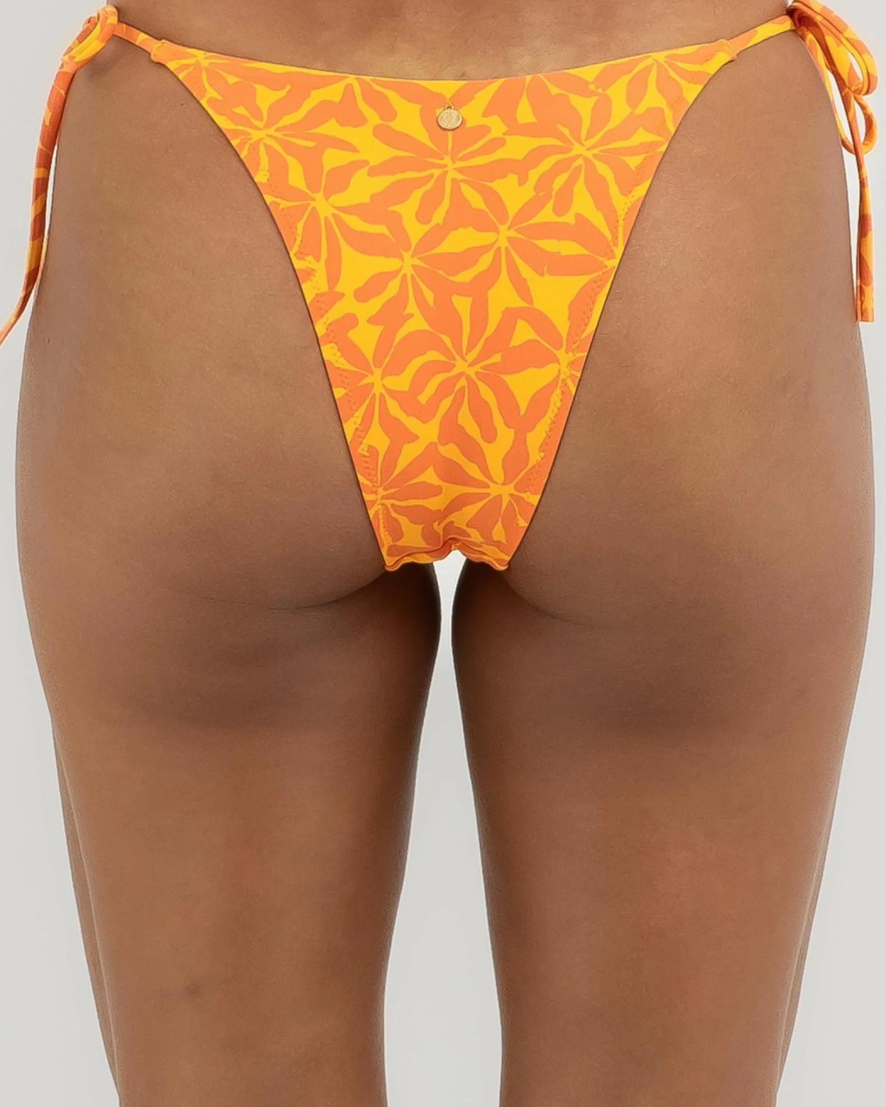 Allegra Tie Side High Cut Bikini Bottom