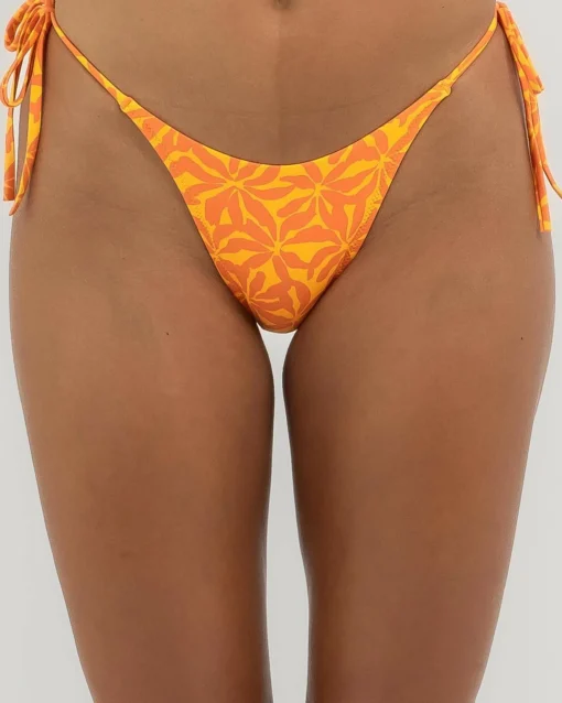 Allegra Tie Side High Cut Bikini Bottom