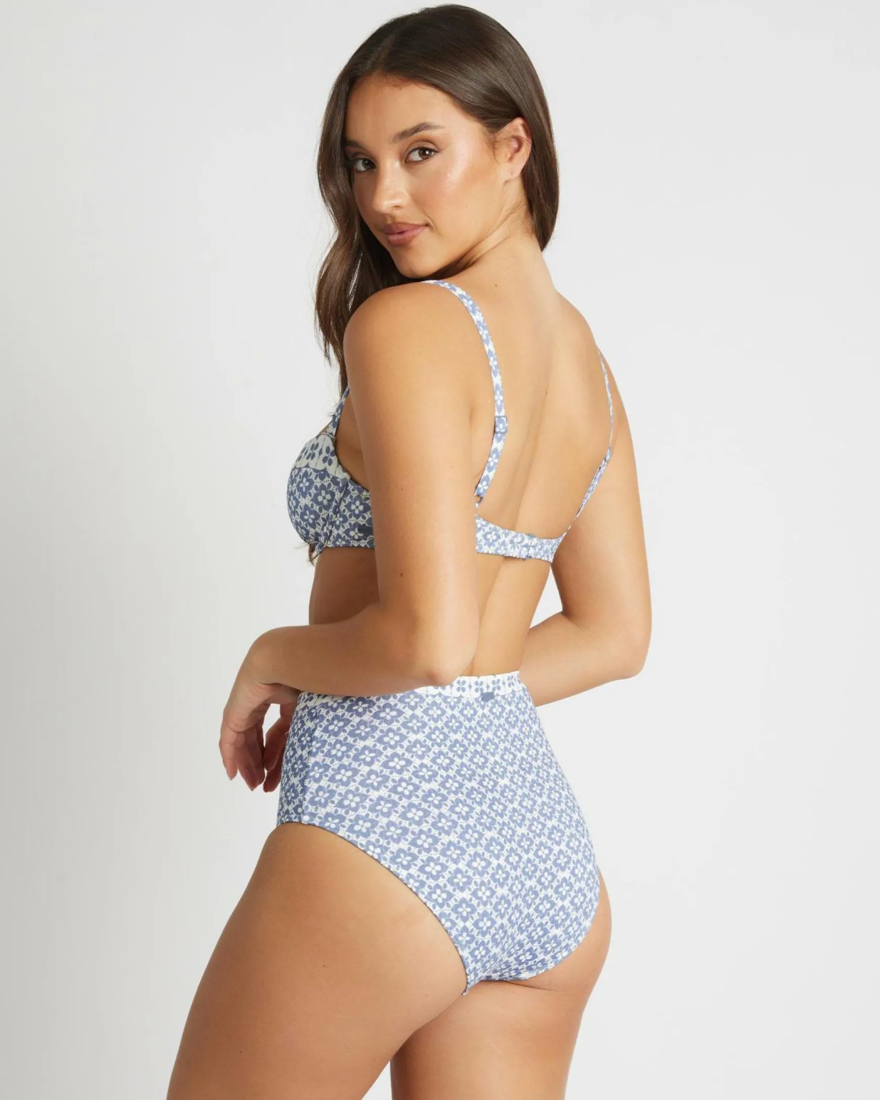 Amber High Waisted Bikini Bottom