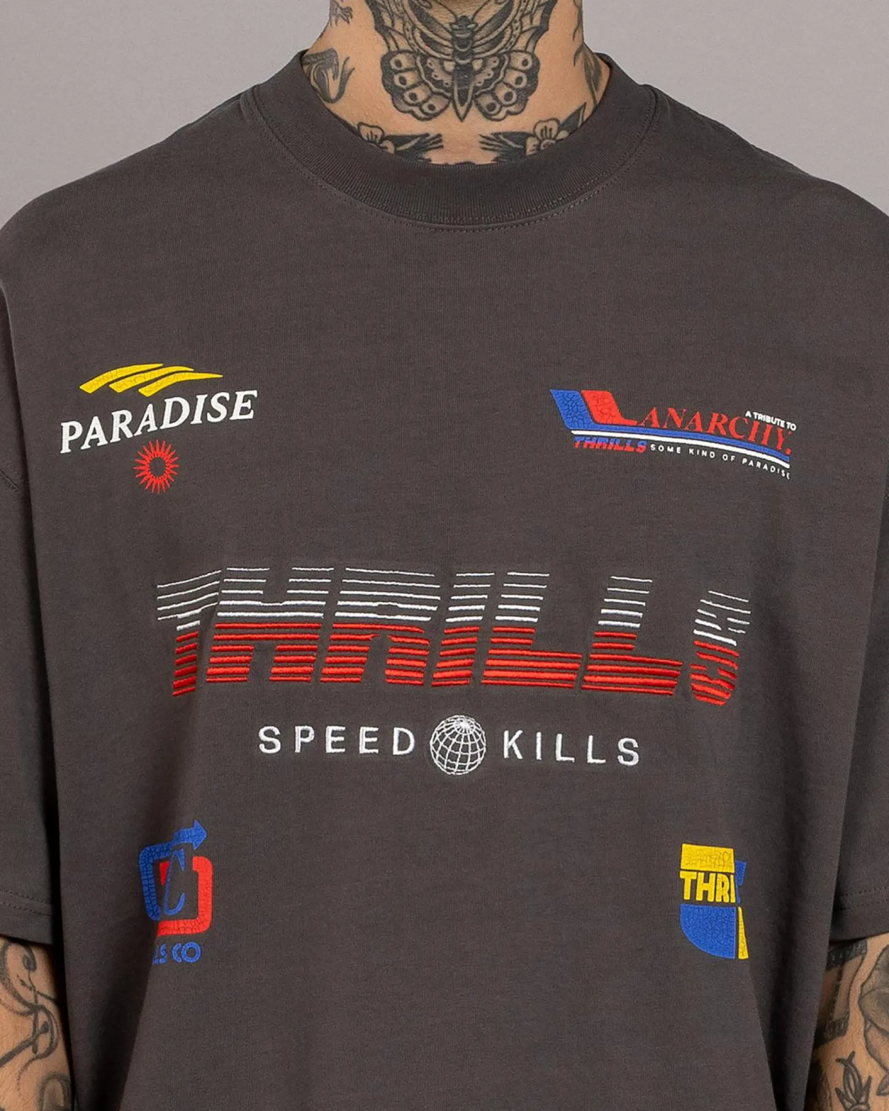 Anarchy In Paradise Box Fit T-Shirt