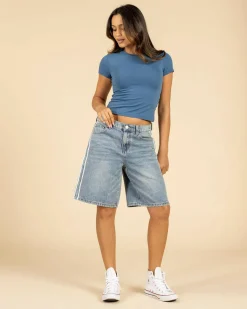 Angie Racer Jorts