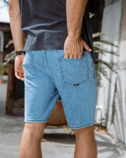 Aqua Cult Aged Denim Shorts