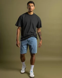 Aqua Cult Aged Denim Shorts