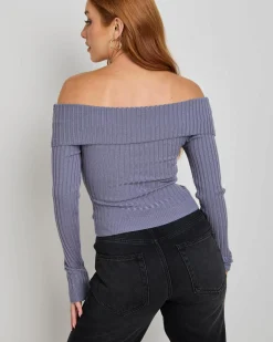 Ari Off Shoulder Knit Top
