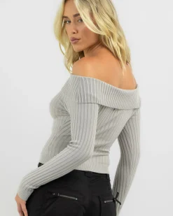 Ari Off Shoulder Knit Top
