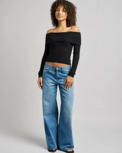 Ari Off Shoulder Knit Top