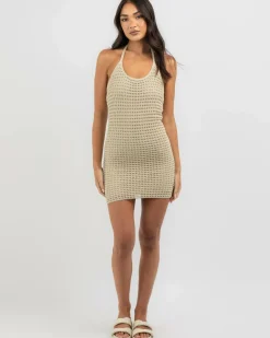 Aruba Crochet Knit Dress