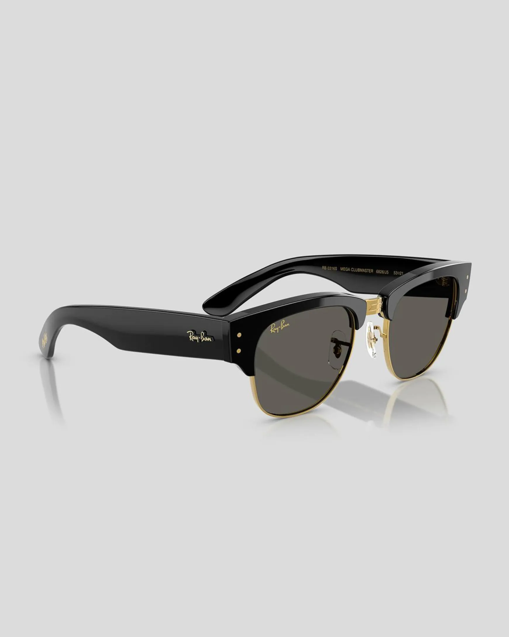 ASAP Rocky Blacked Out Collection Mega Clubmaster Sunglasses