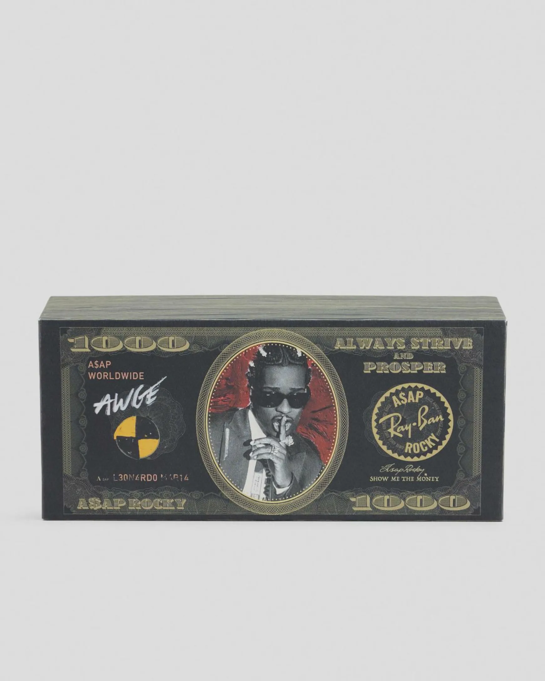 ASAP Rocky Blacked Out Collection Mega Clubmaster Sunglasses