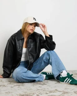 Aston Faux Leather Jacket