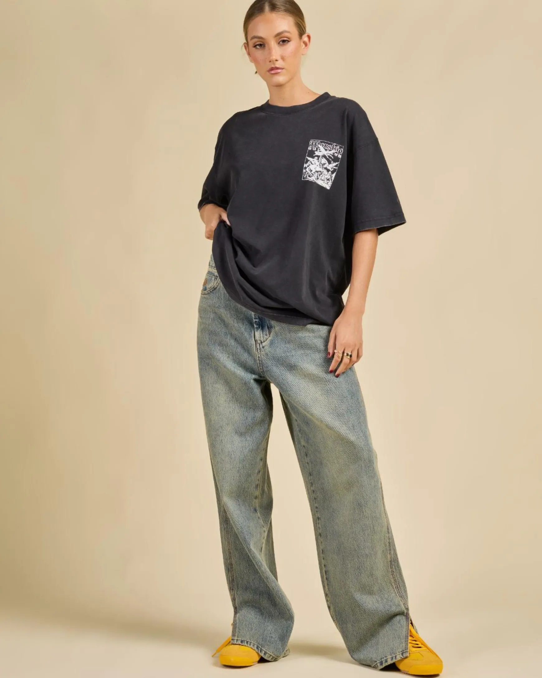 At Peace Oversized Fit T-Shirt