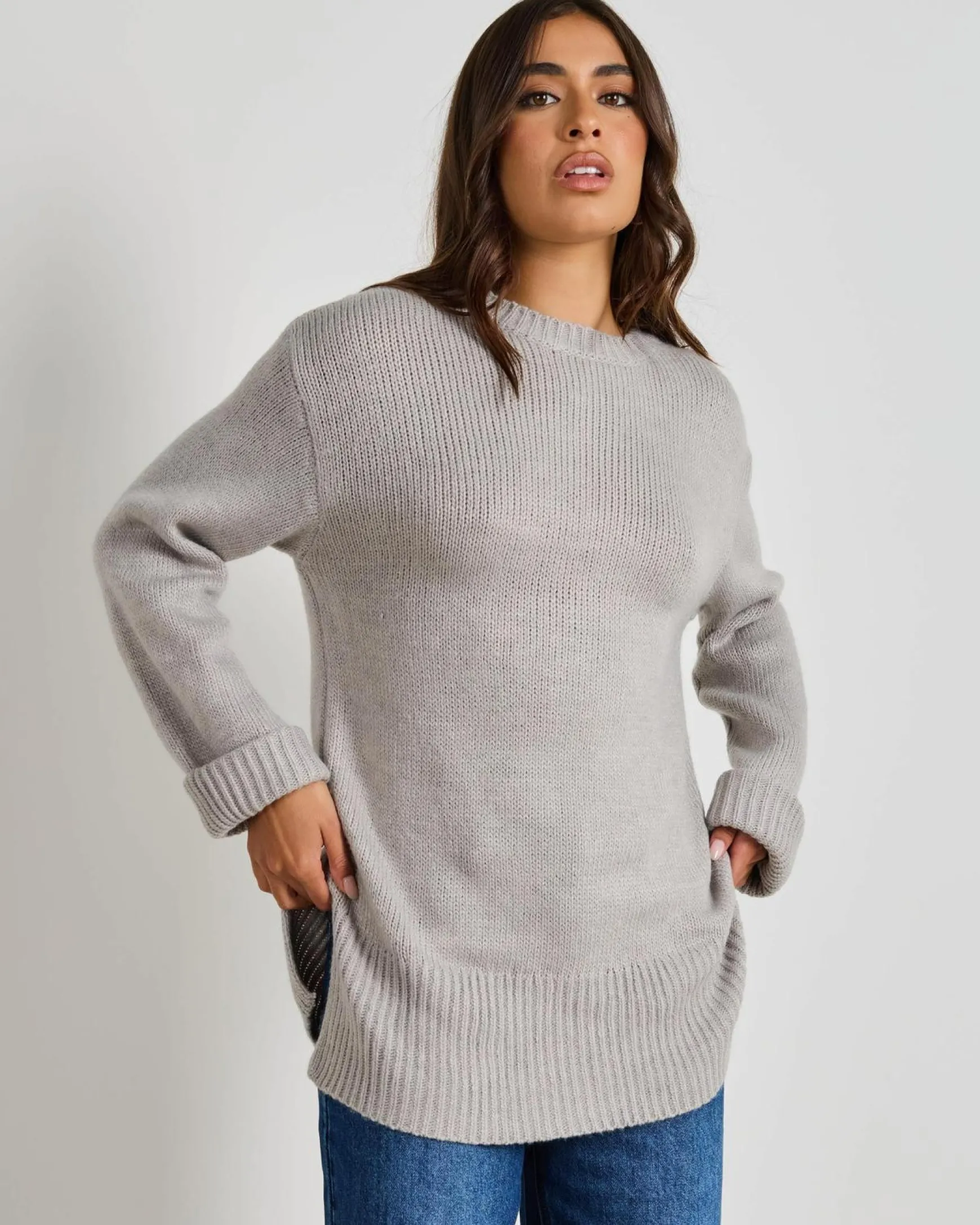 Athena Crew Neck Knit Jumper