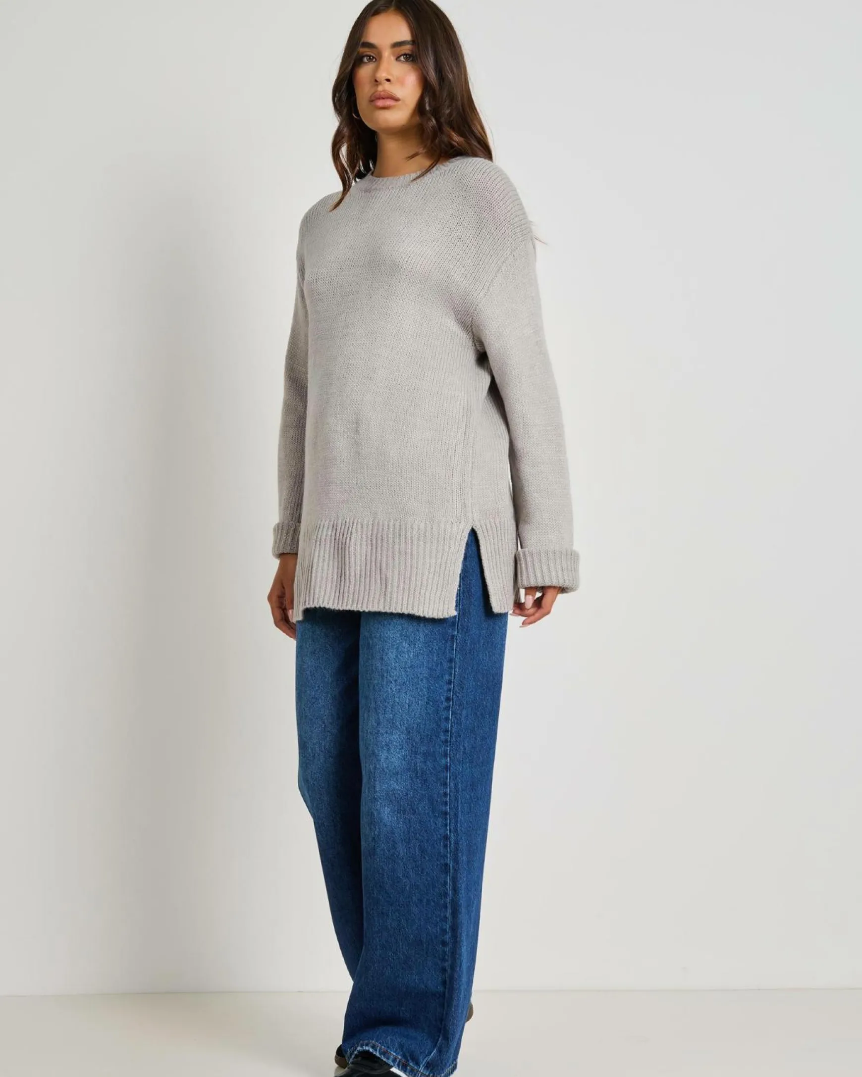 Athena Crew Neck Knit Jumper