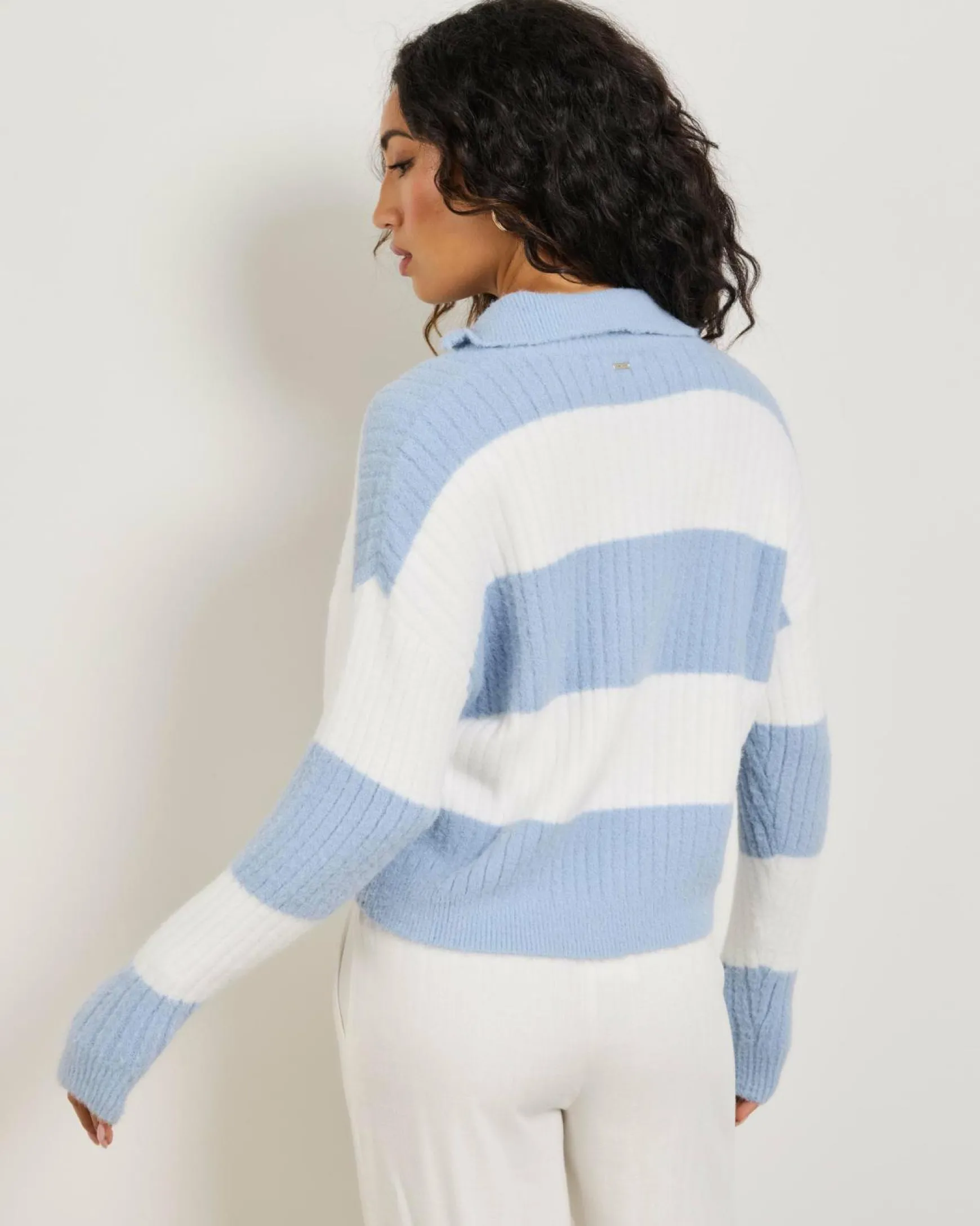 Atlas Half Zip Knit Jumper