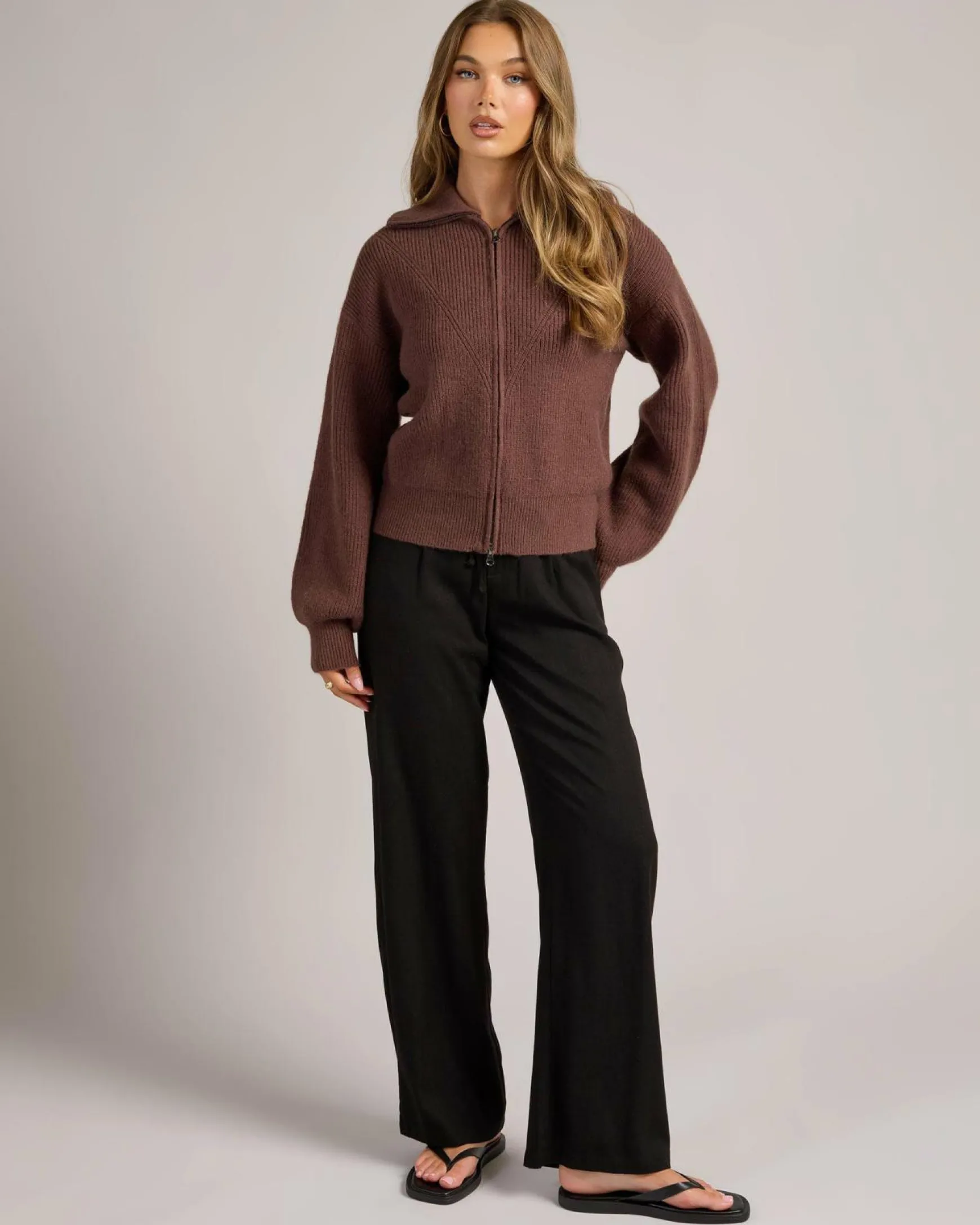 Aurora Zip Knit