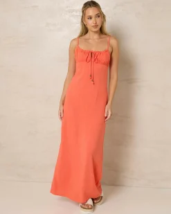 Austin Gathered Maxi Dress
