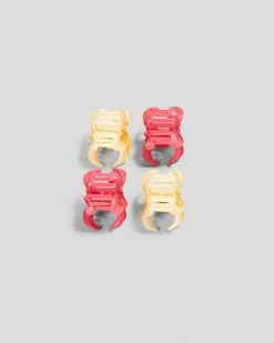Baby Frangipani Hair Claw Clip Pack