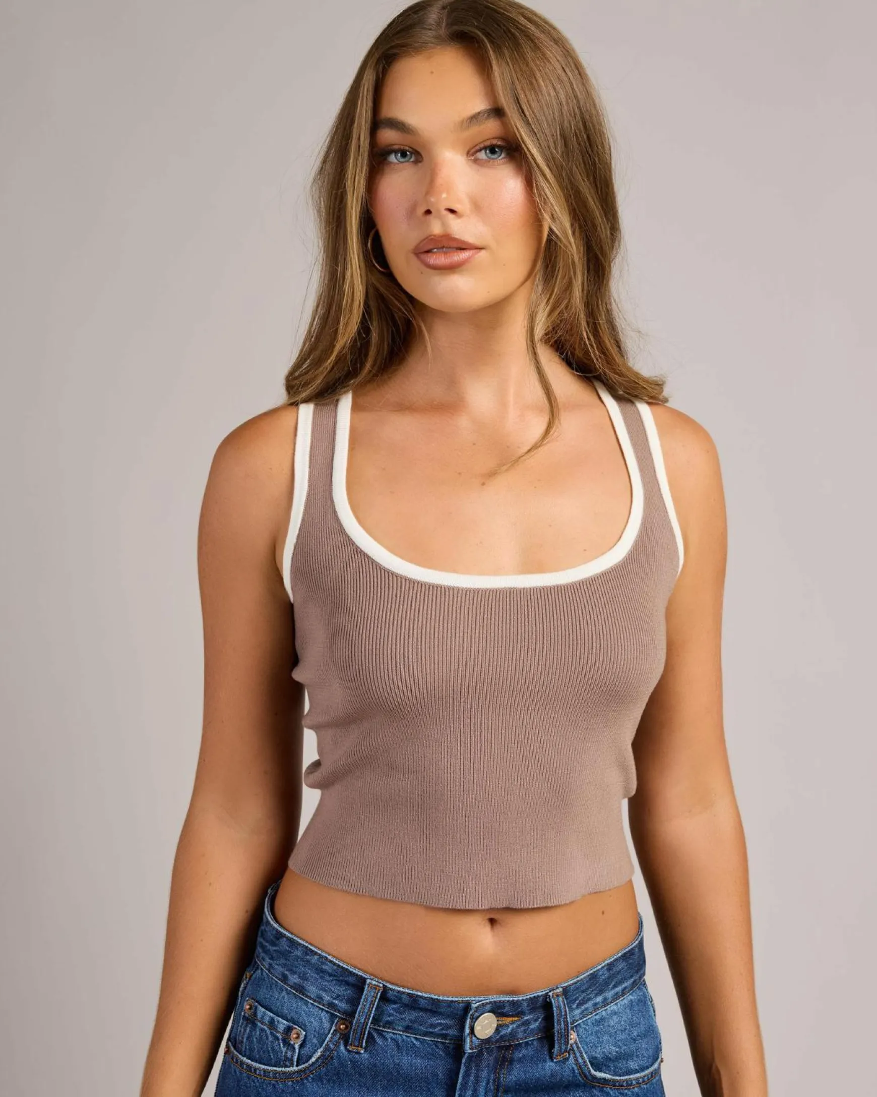 Bambi Basic Knit Top