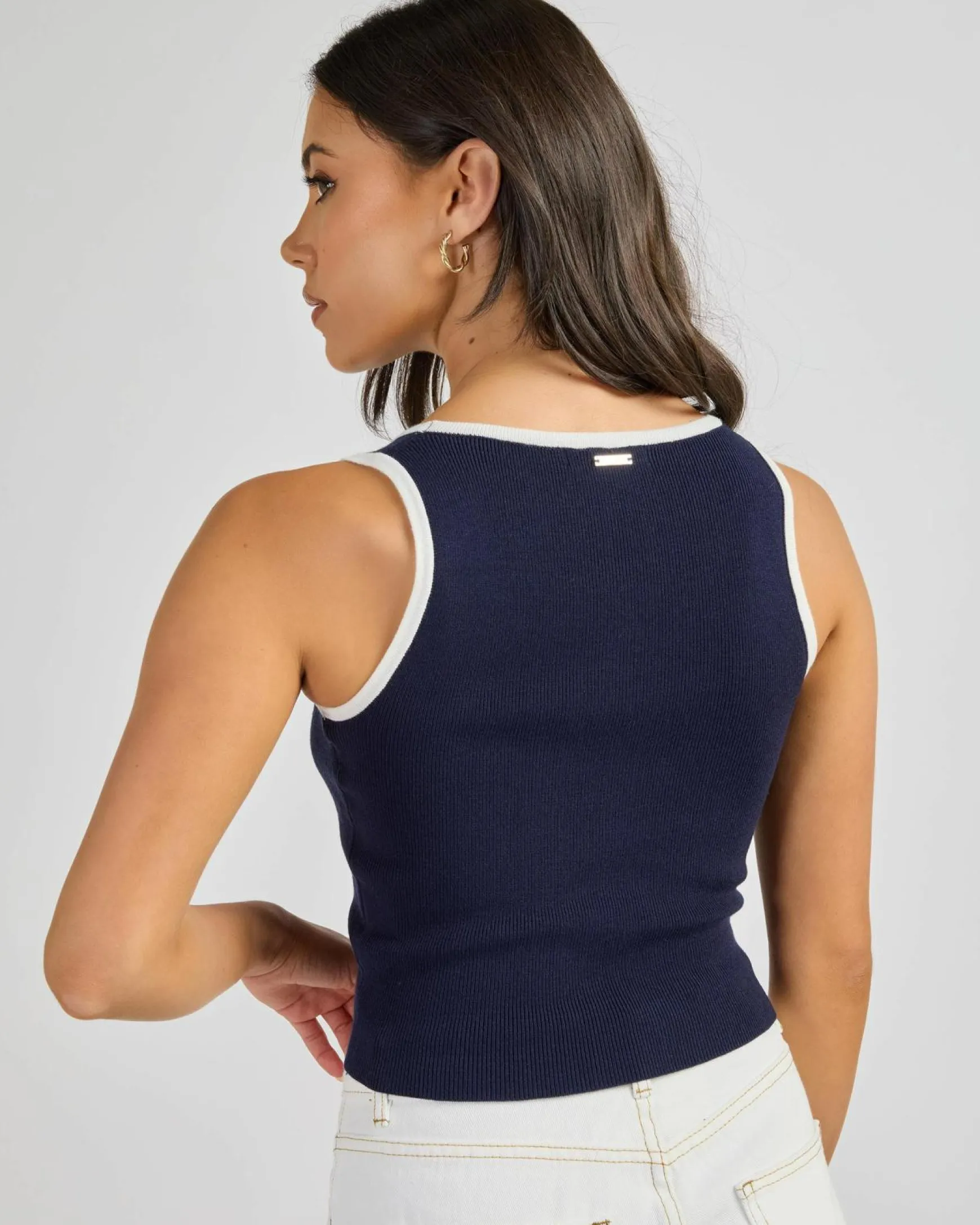 Bambi Basic Knit Top