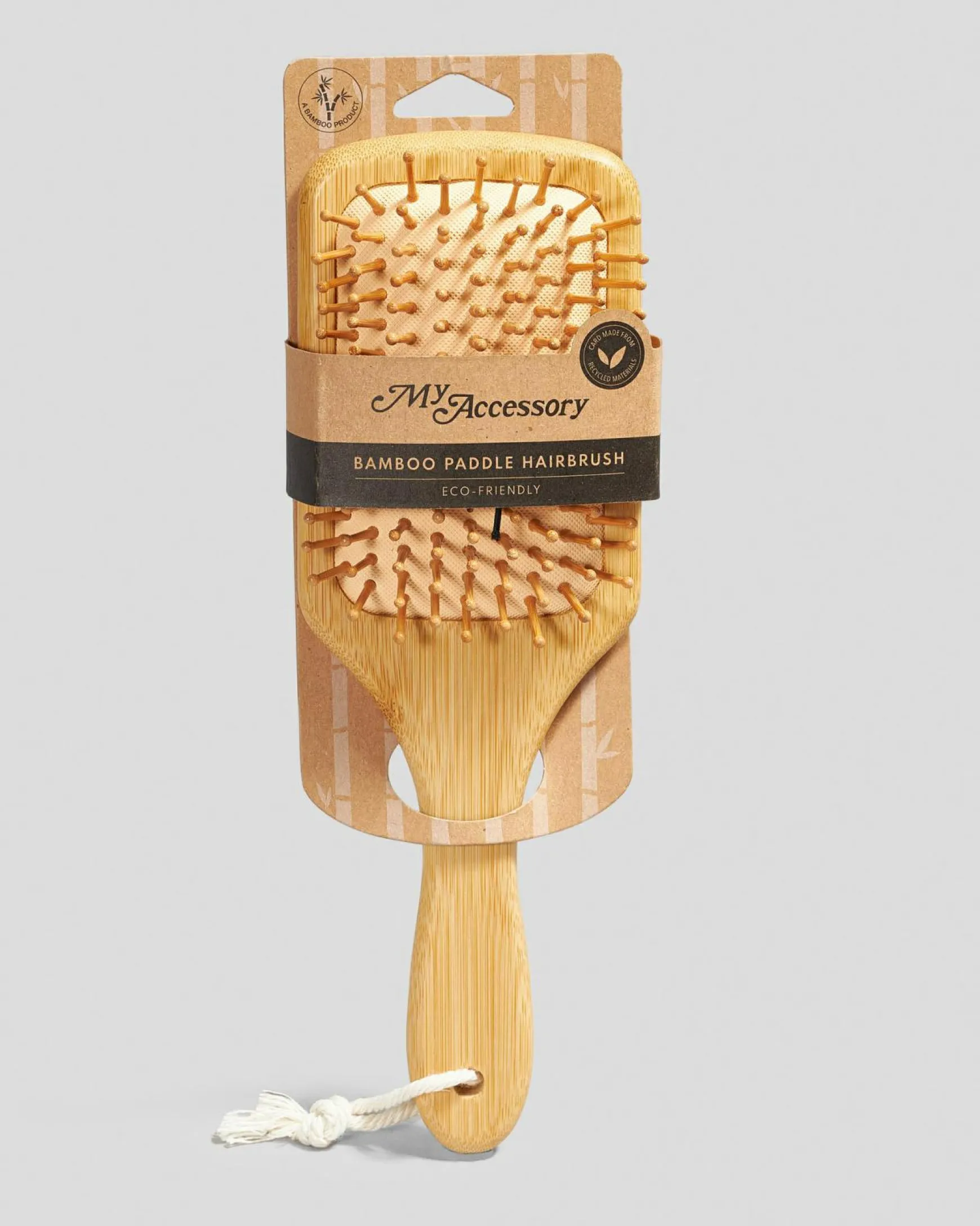 Bamboo Paddle Brush
