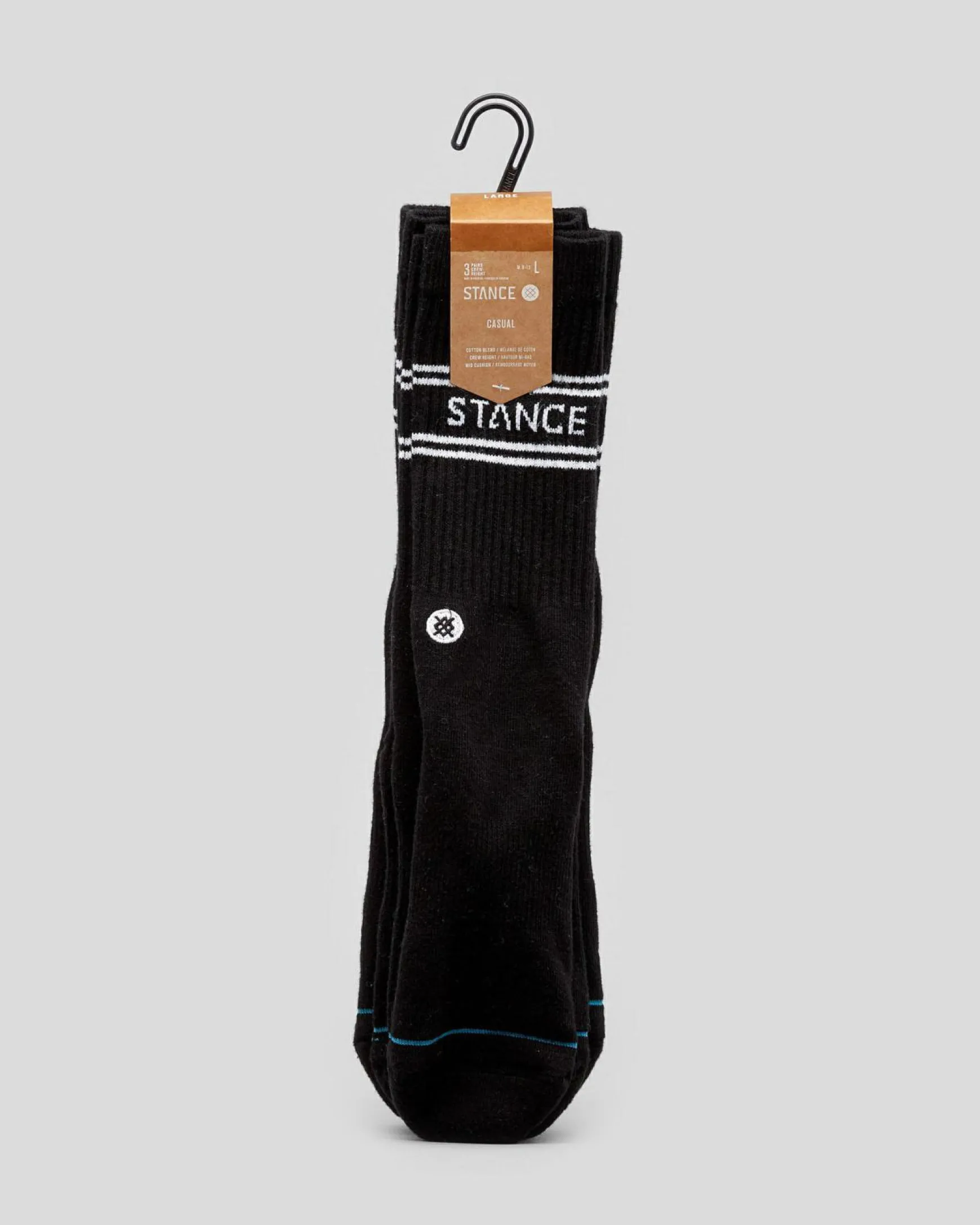 Basic Crew Socks 3 Pack