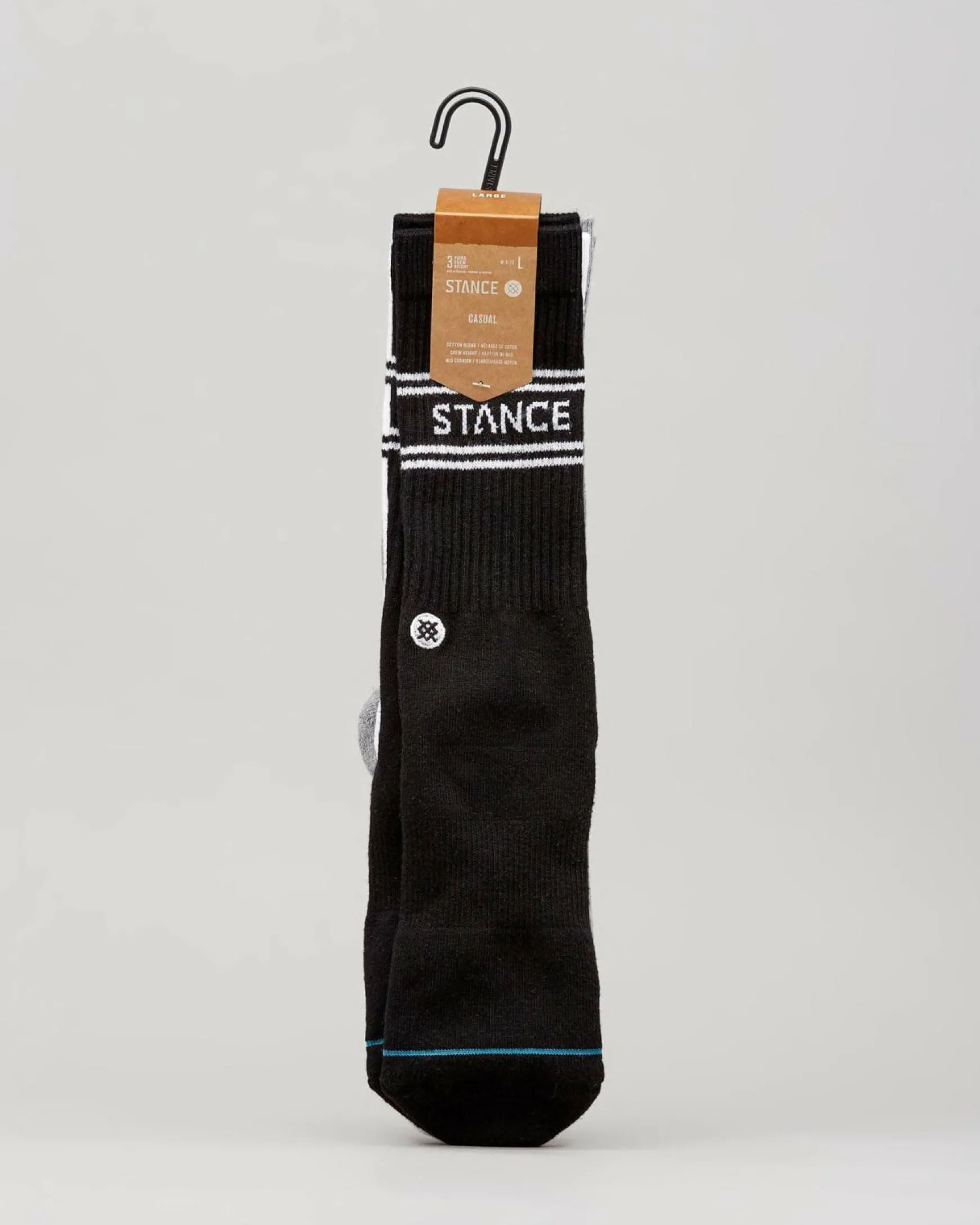 Basic Crew Socks 3 Pack
