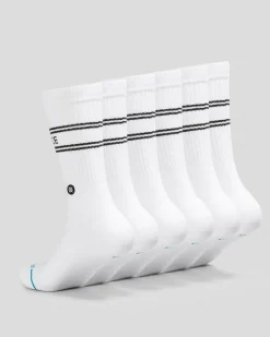 Basic Crew Socks 6 Pack