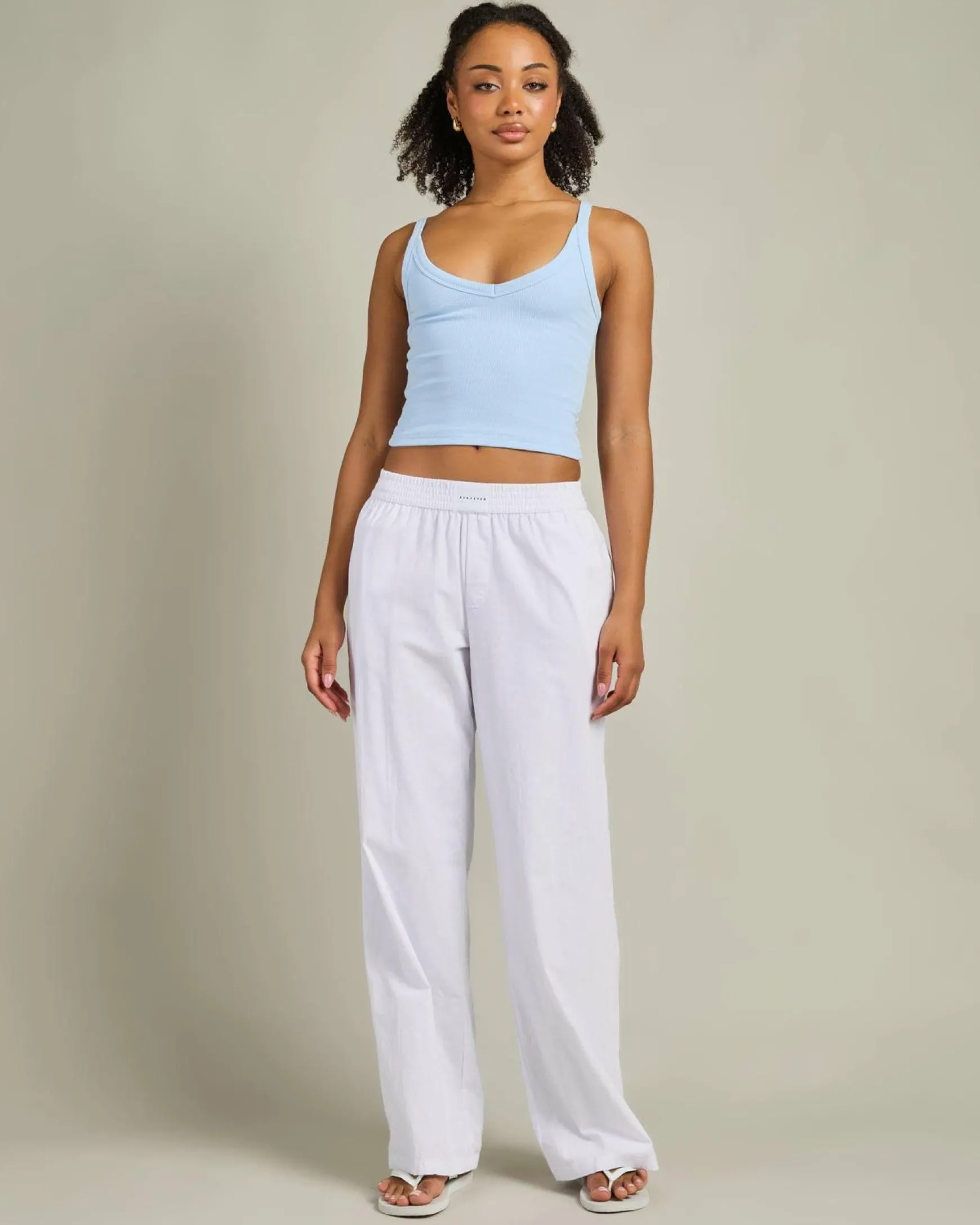 Basic V Neck Tank Top