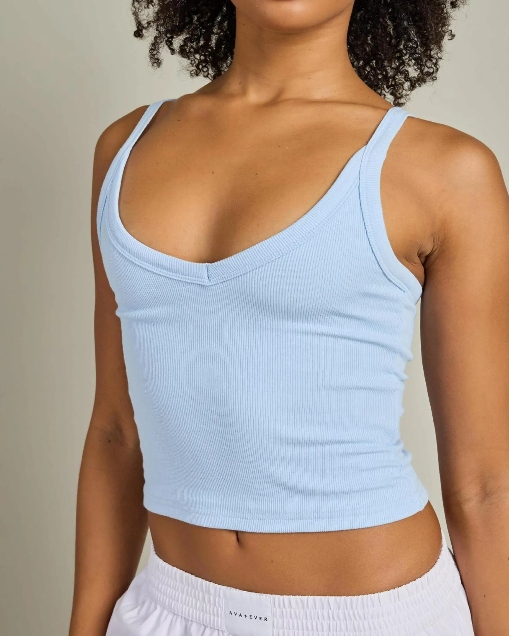 Basic V Neck Tank Top