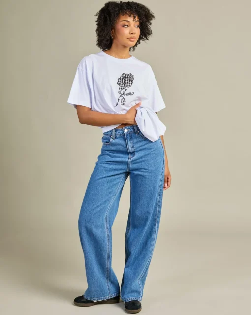 Bella Wide Leg Baggy Jean