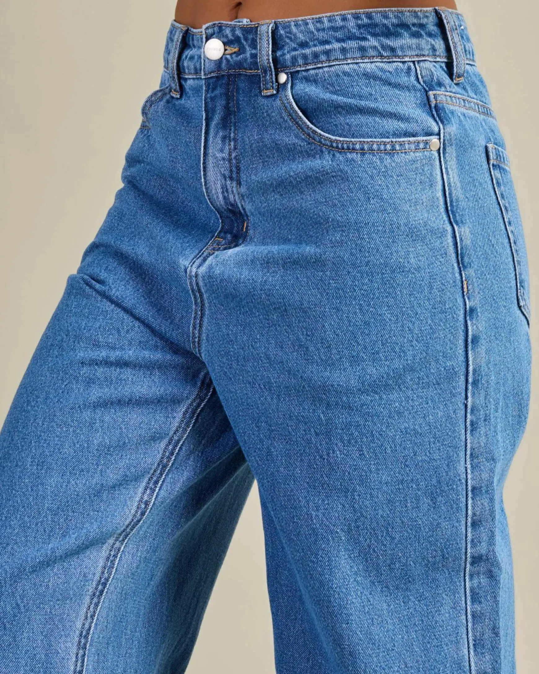 Bella Wide Leg Baggy Jean