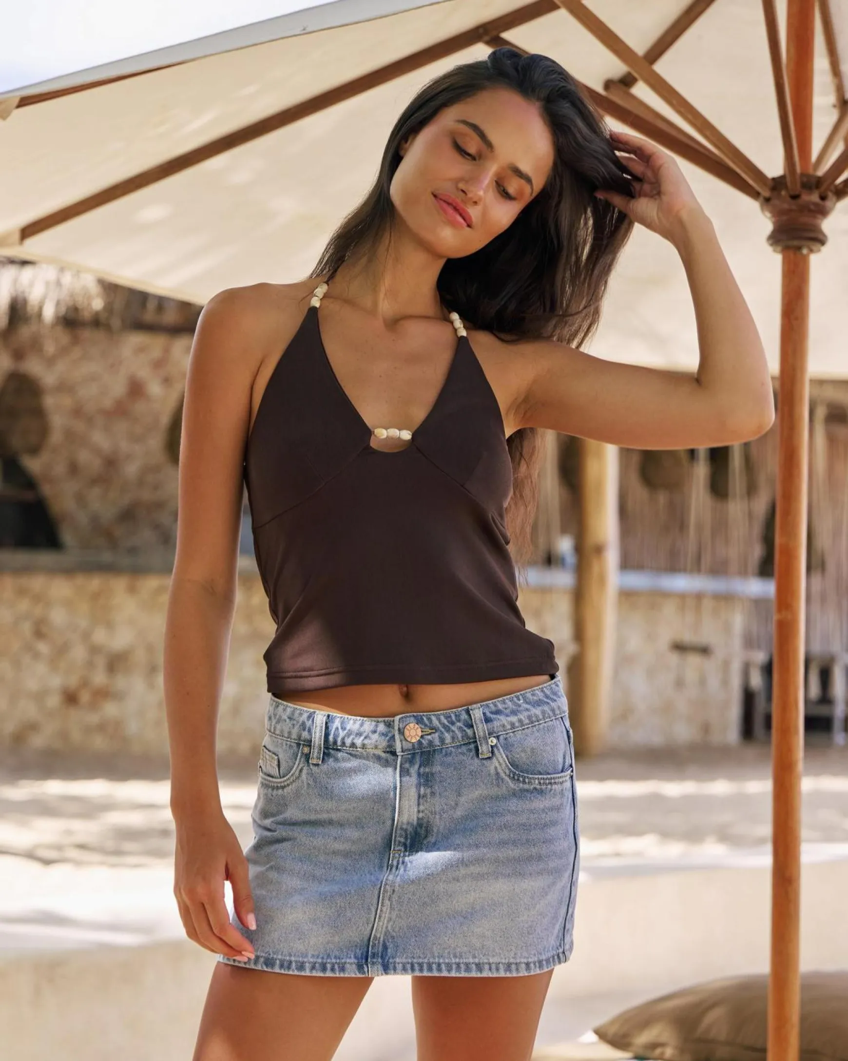 Bells Denim Skirt