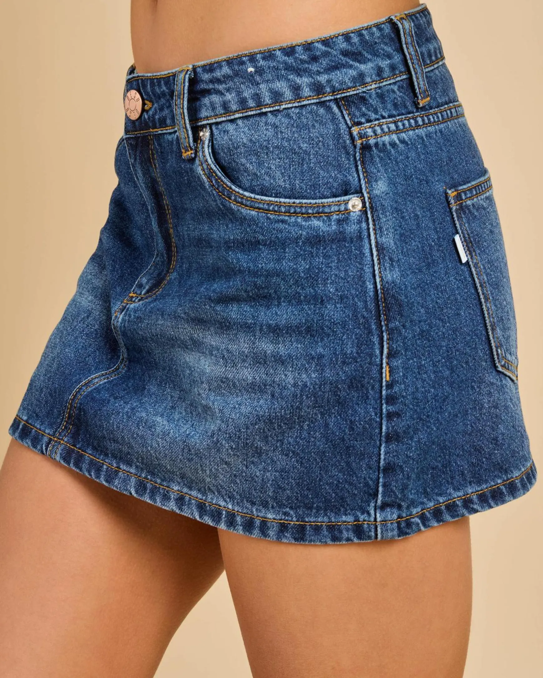 Bells Denim Skirt