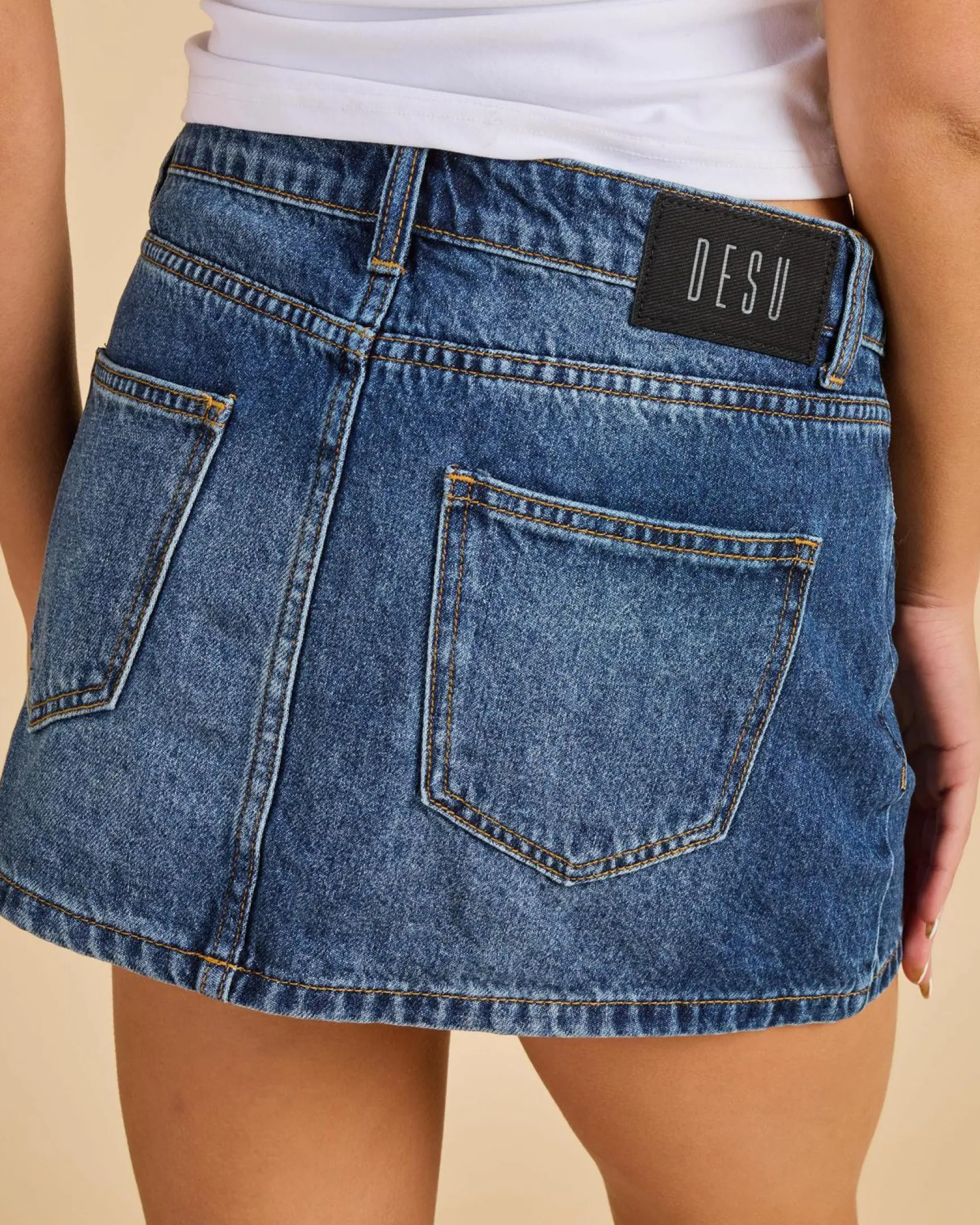 Bells Denim Skirt