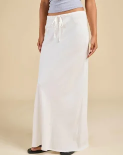 Bias Cut Maxi Skirt