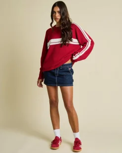 Billie Low Rise Denim Mini Skirt