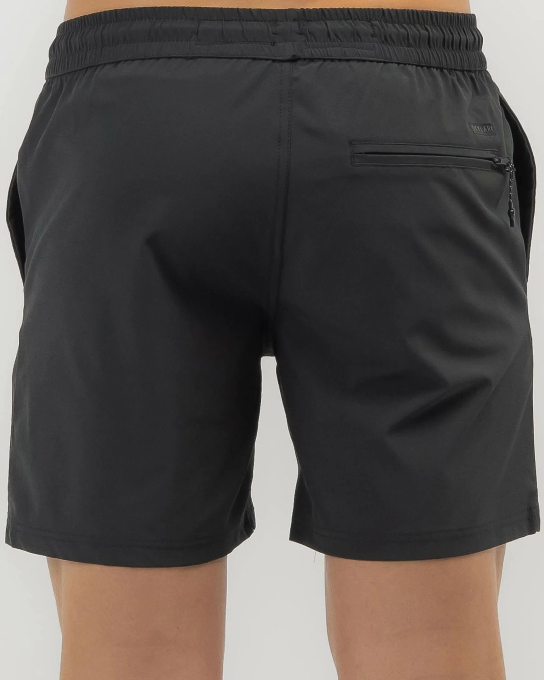 Bind Elastic Waist Shorts