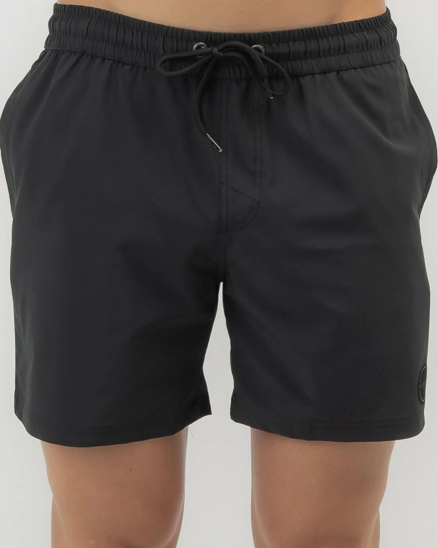 Bind Elastic Waist Shorts