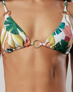 Bloom Ring Triangle Bikini Top