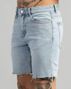 Bones Denim Shorts